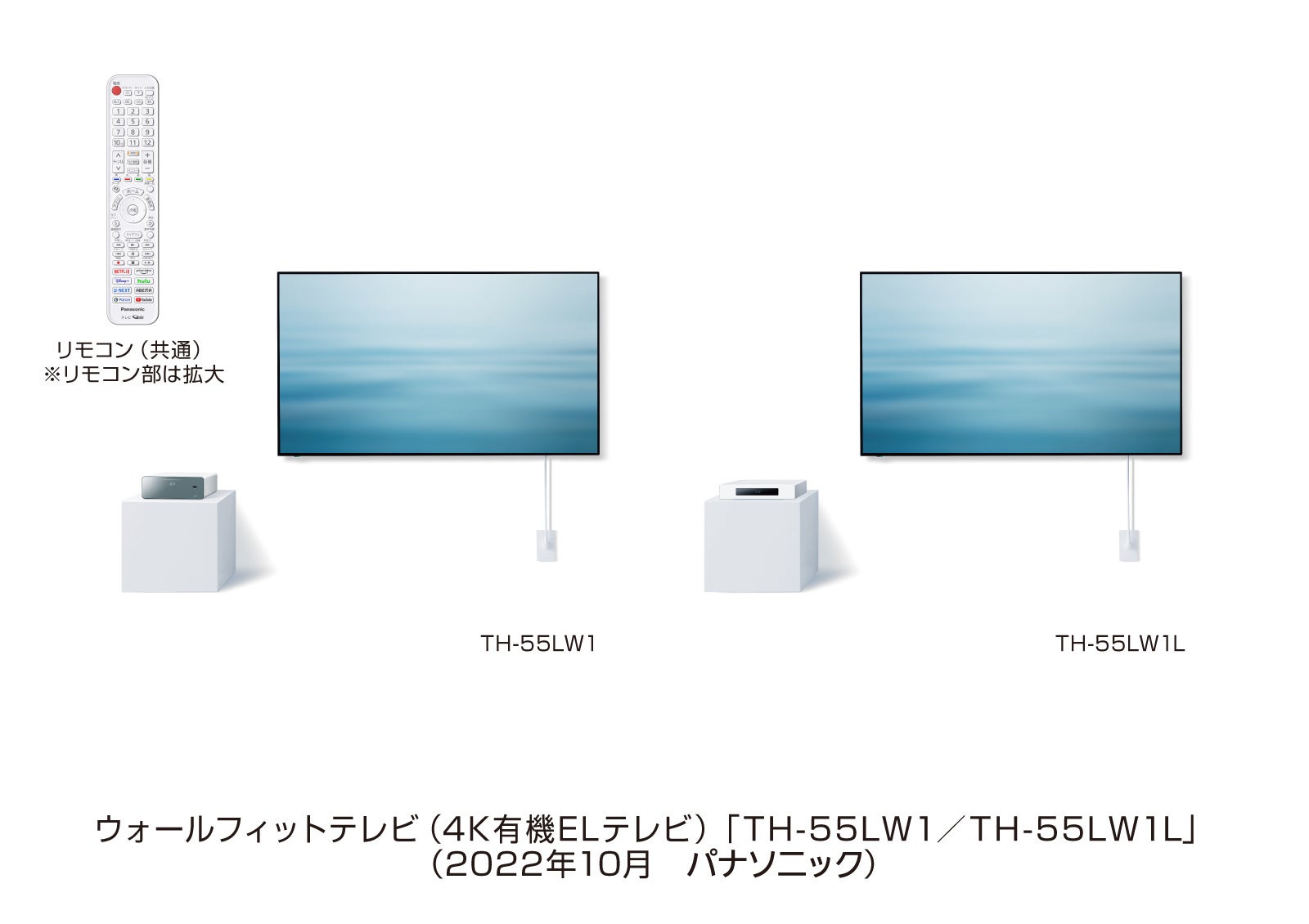 ウォールフィットテレビ LW1シリーズを発売 | パナソニック