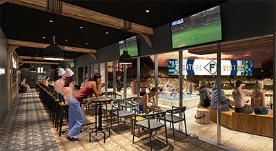 TOWER11 球場内施設イメージ