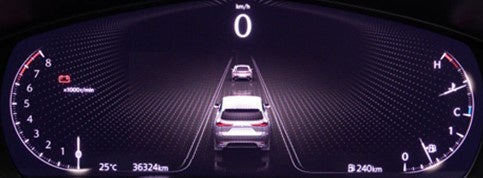 運転支援システム情報画面のイメージ（1）