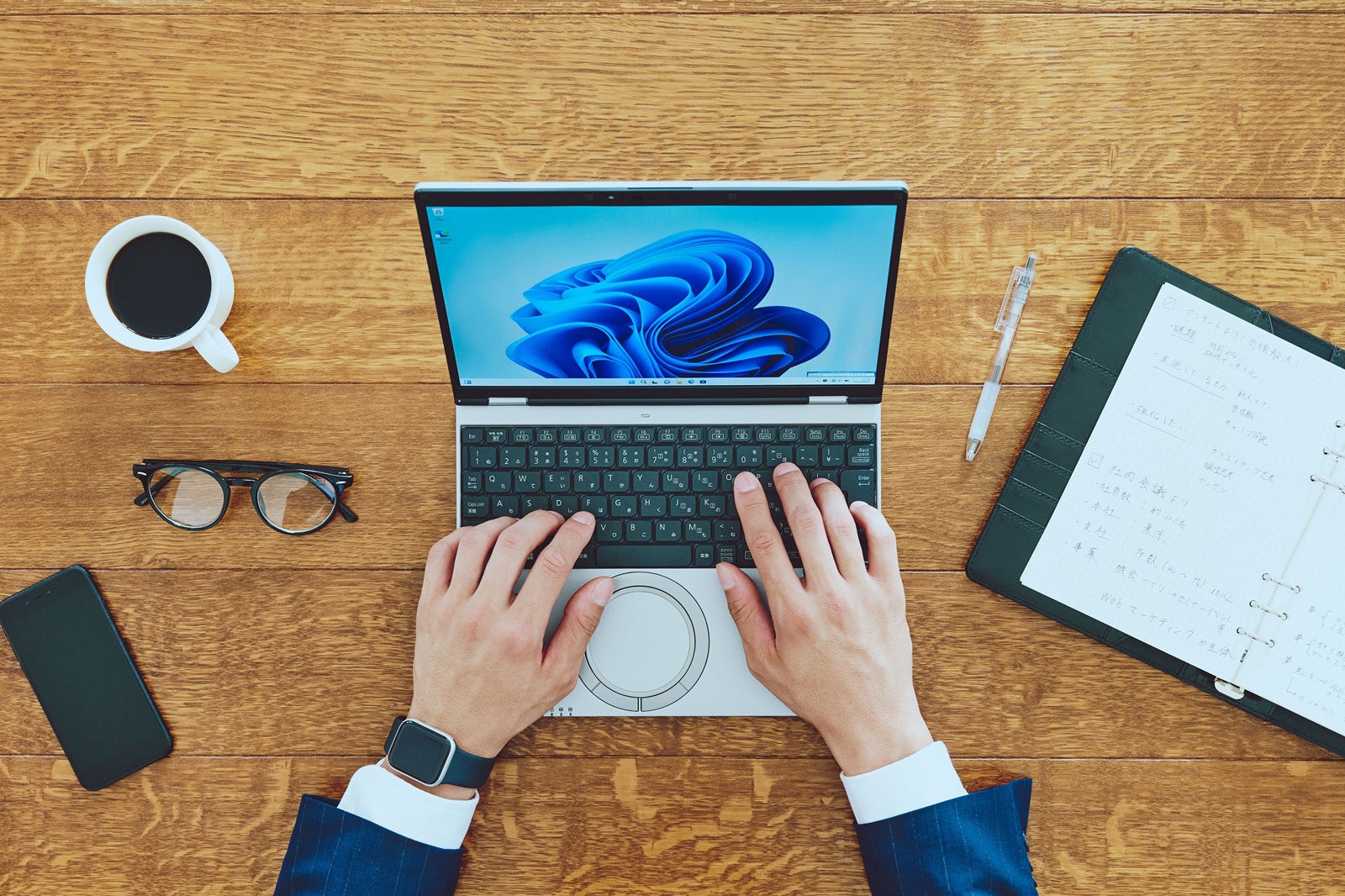 モバイルノートパソコン「カスタマイズレッツノート」 SR 男性 デスク