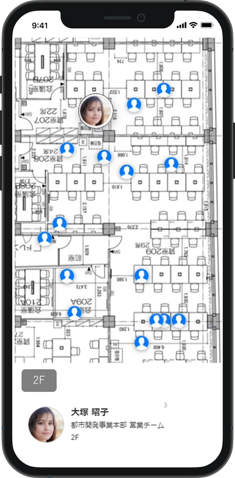 可視化イメージ（スマートフォン）