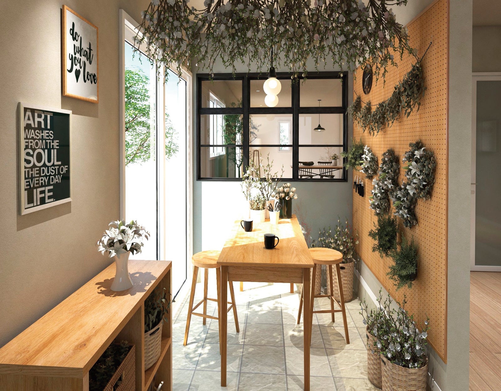 木造2階建て住宅「BASIE LIFE +（ベイシー ライフプラス）」「アトリエ」プランイメージ