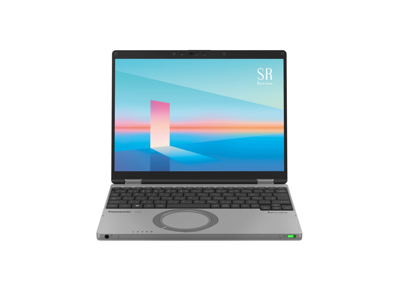 モバイルパソコン「レッツノート」SR 正面カット