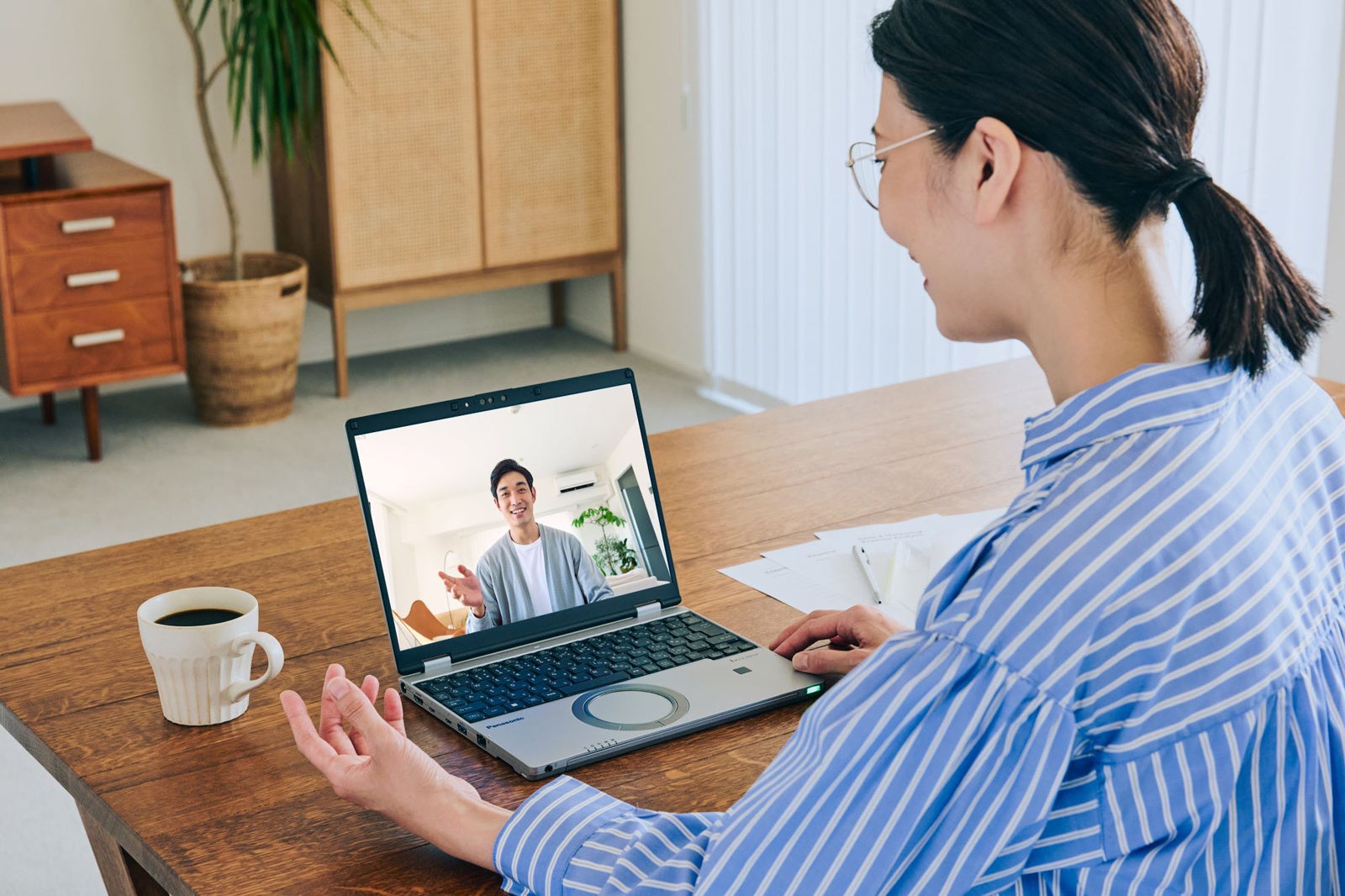 レッツノートの使用シーン リモートワーク