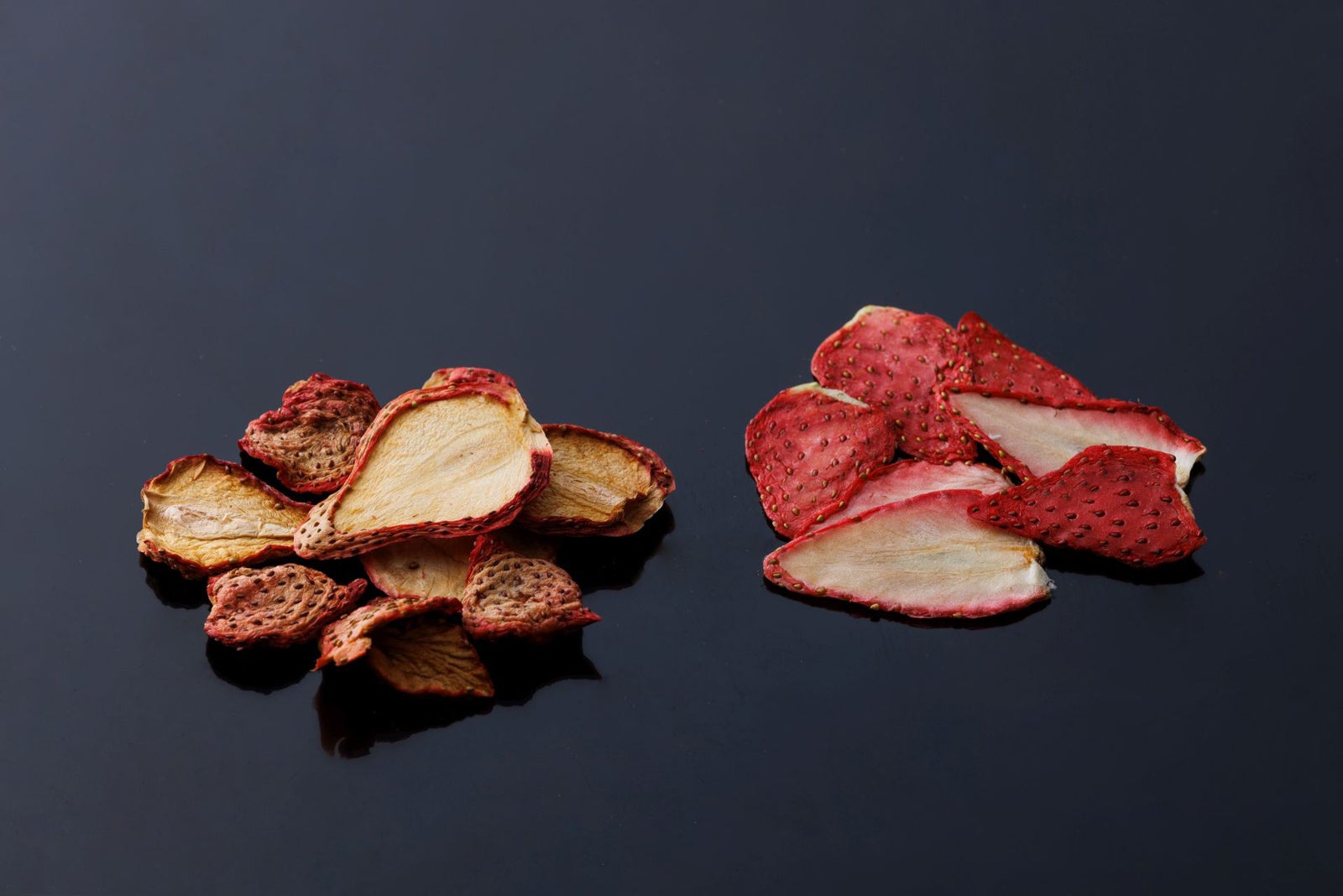 熱風乾燥との比較(イチゴ)