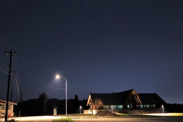 導入された道路灯