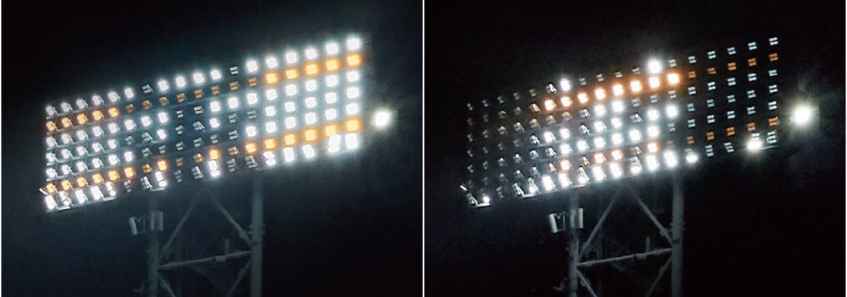 鉄塔照明をドット絵のように制御し、文字や図柄の表現が可能