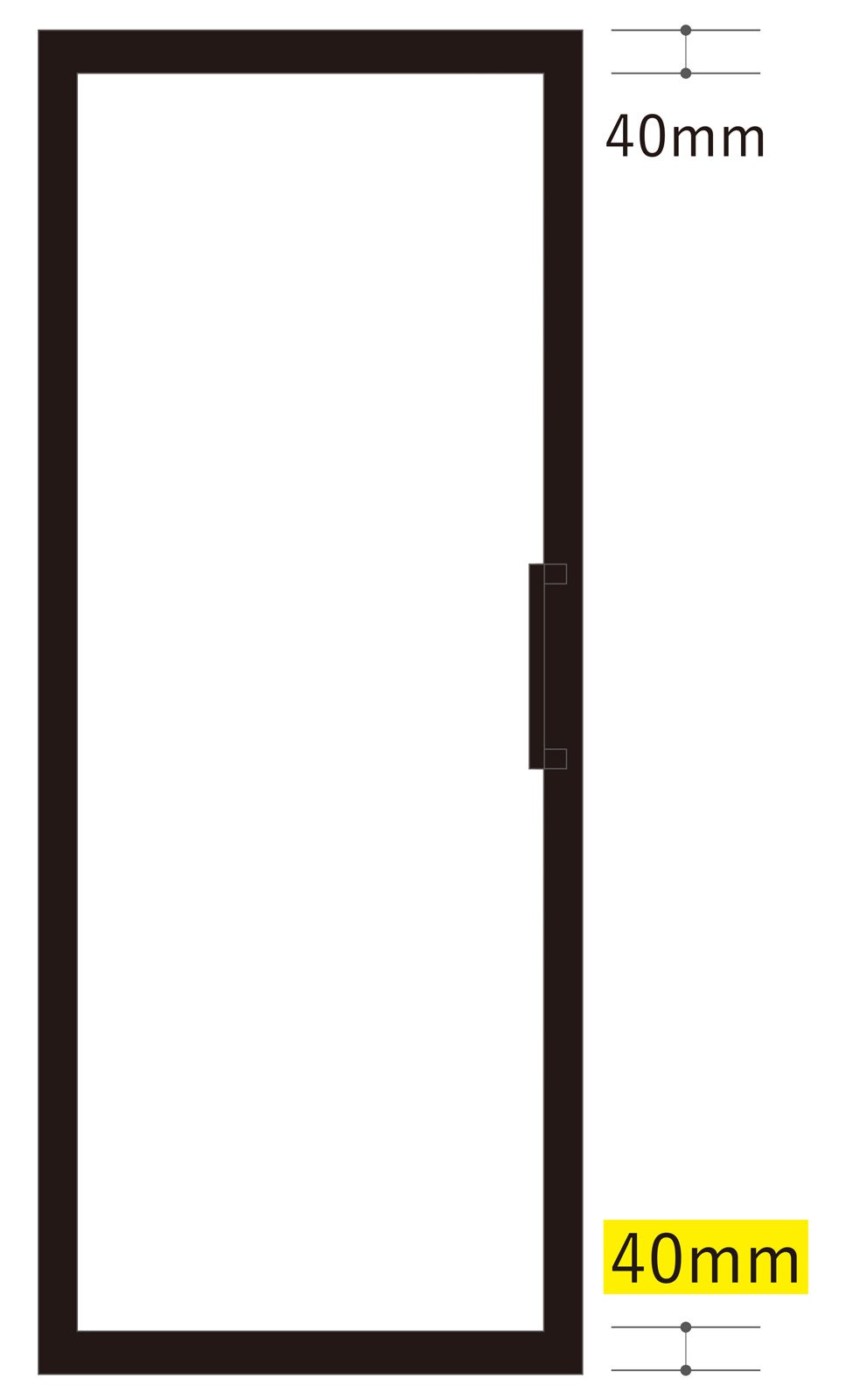 リフレイムドア（形状）