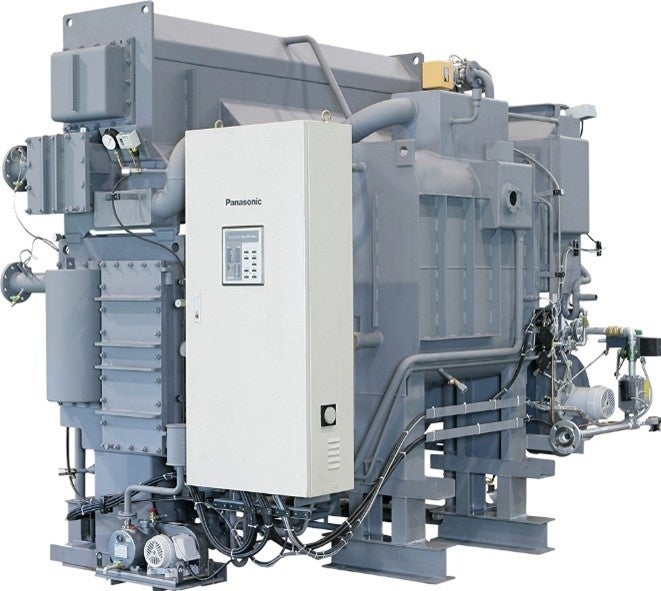 【パナソニック製 吸収式冷凍機】