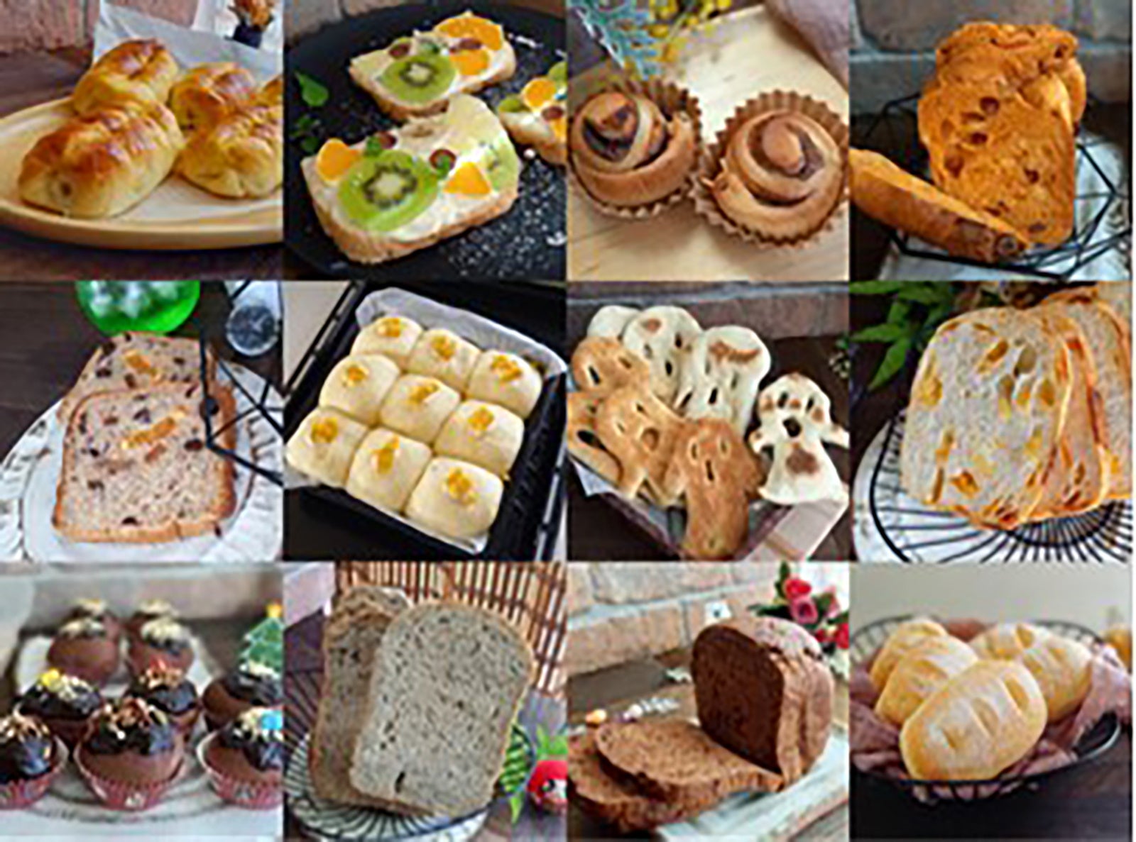 年間を通じて様々なパンが作れる（イメージ）