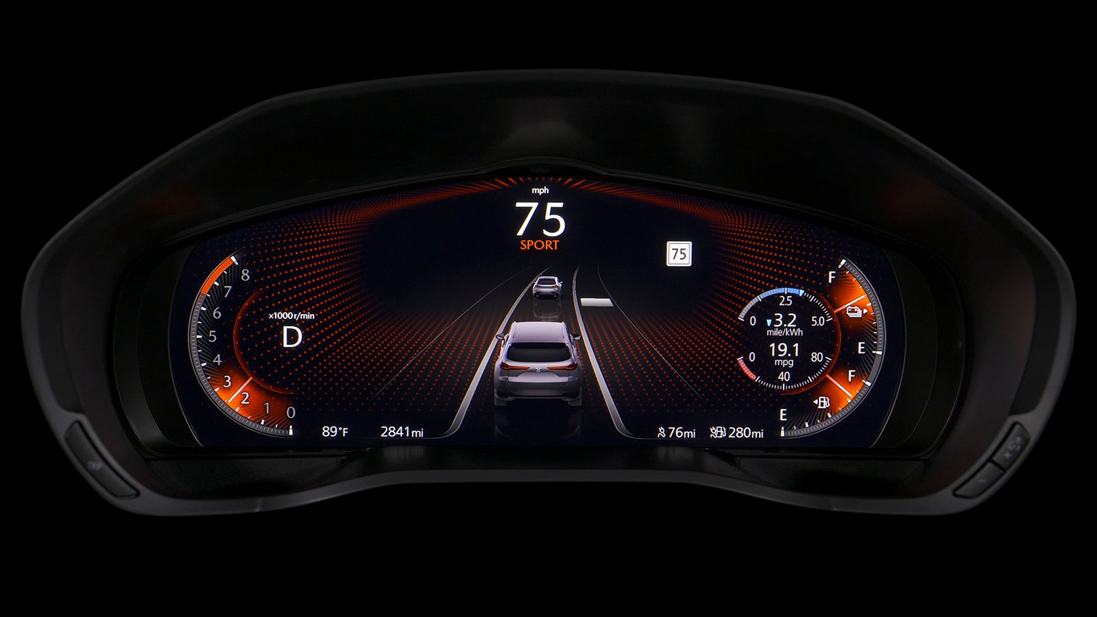 運転支援システム情報画面