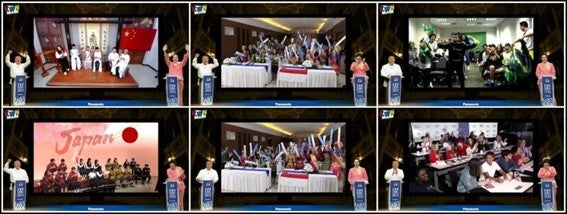 受賞した参加国の子ども達