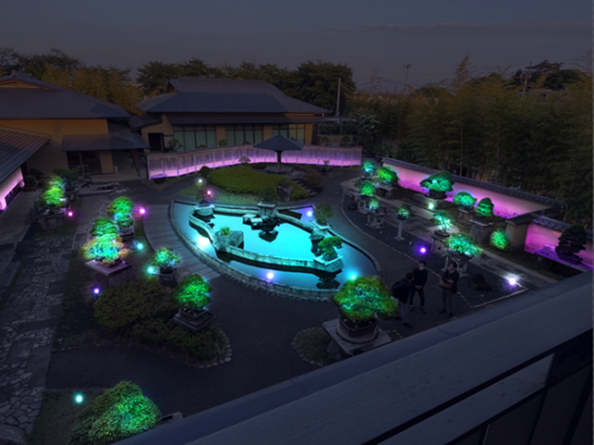 中景ループ演出イメージ（CG）