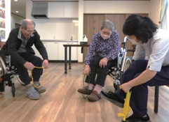 ▲リハビリシーン