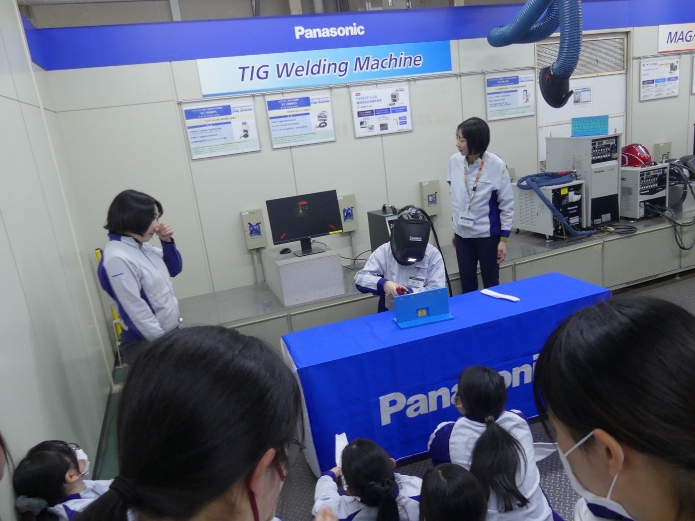 ARシミュレーション体験風景