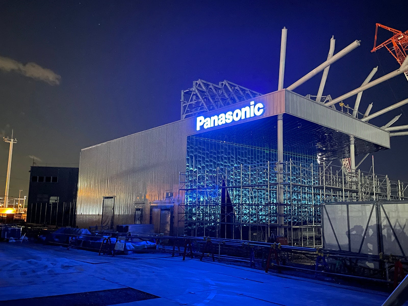 パナソニックグループパビリオン建築状況2
