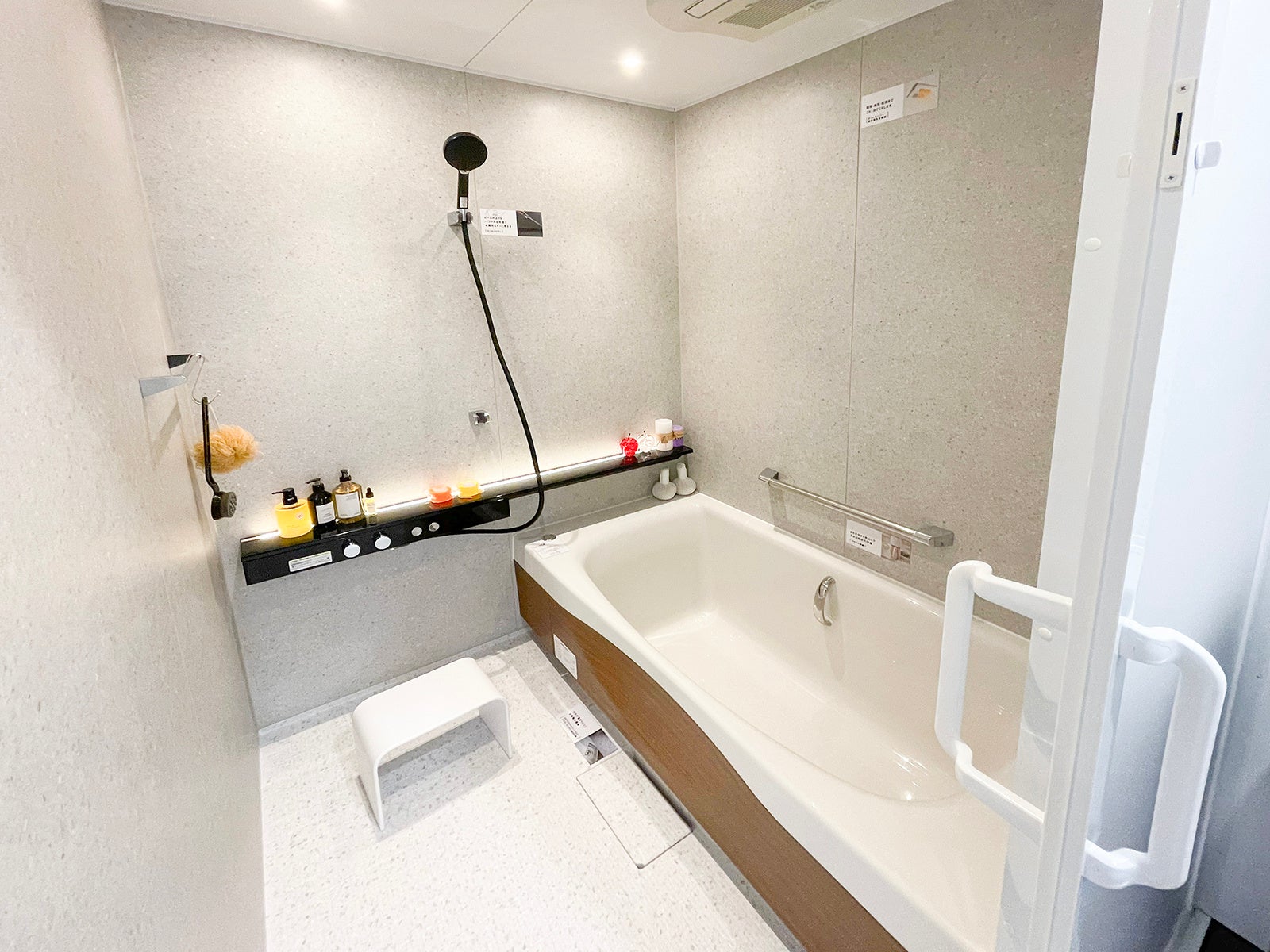 ほっとできるバス空間