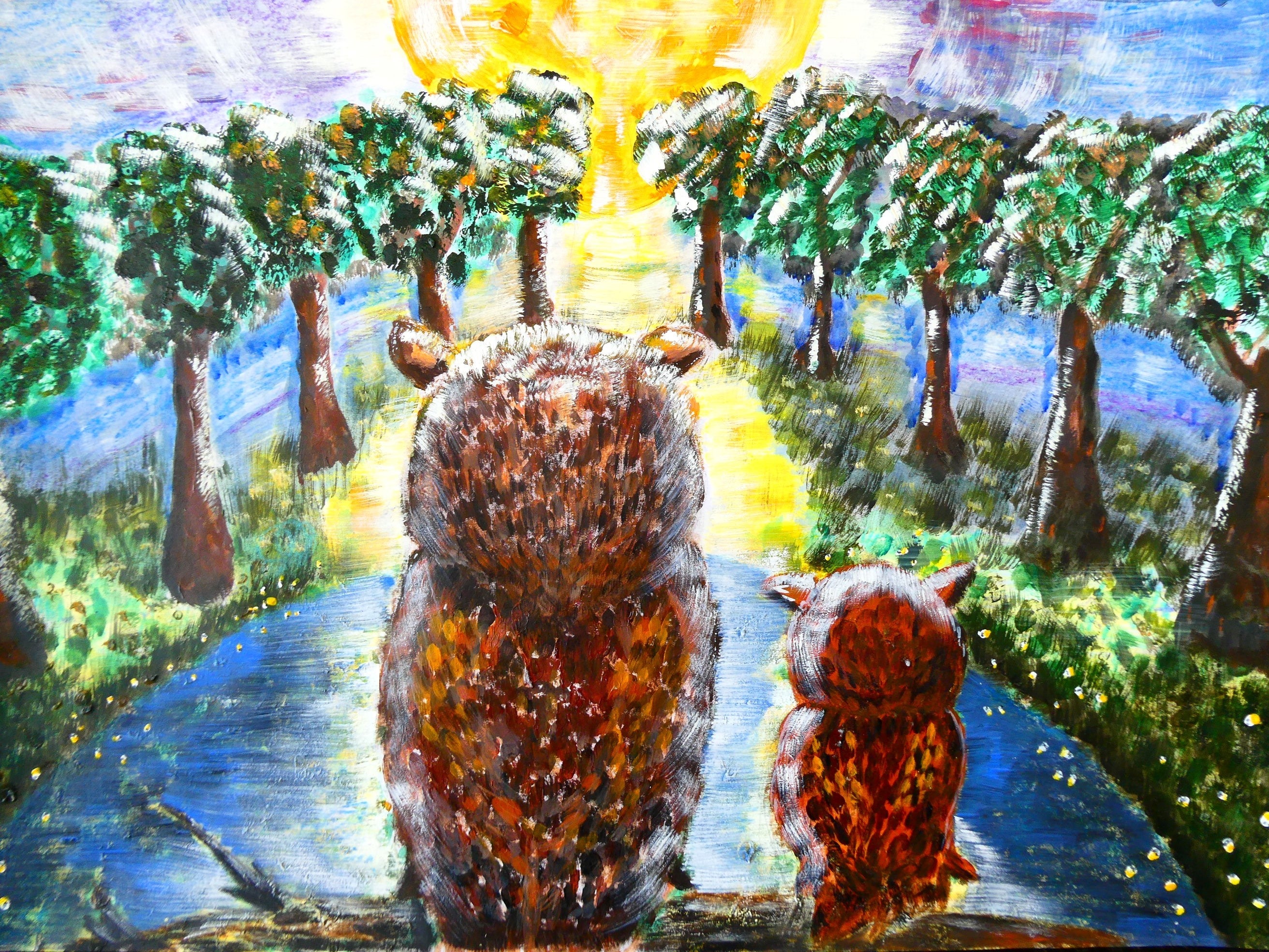 【最優秀賞】「このぬくもりを大切に」梅村 祐舞さん（5年生）