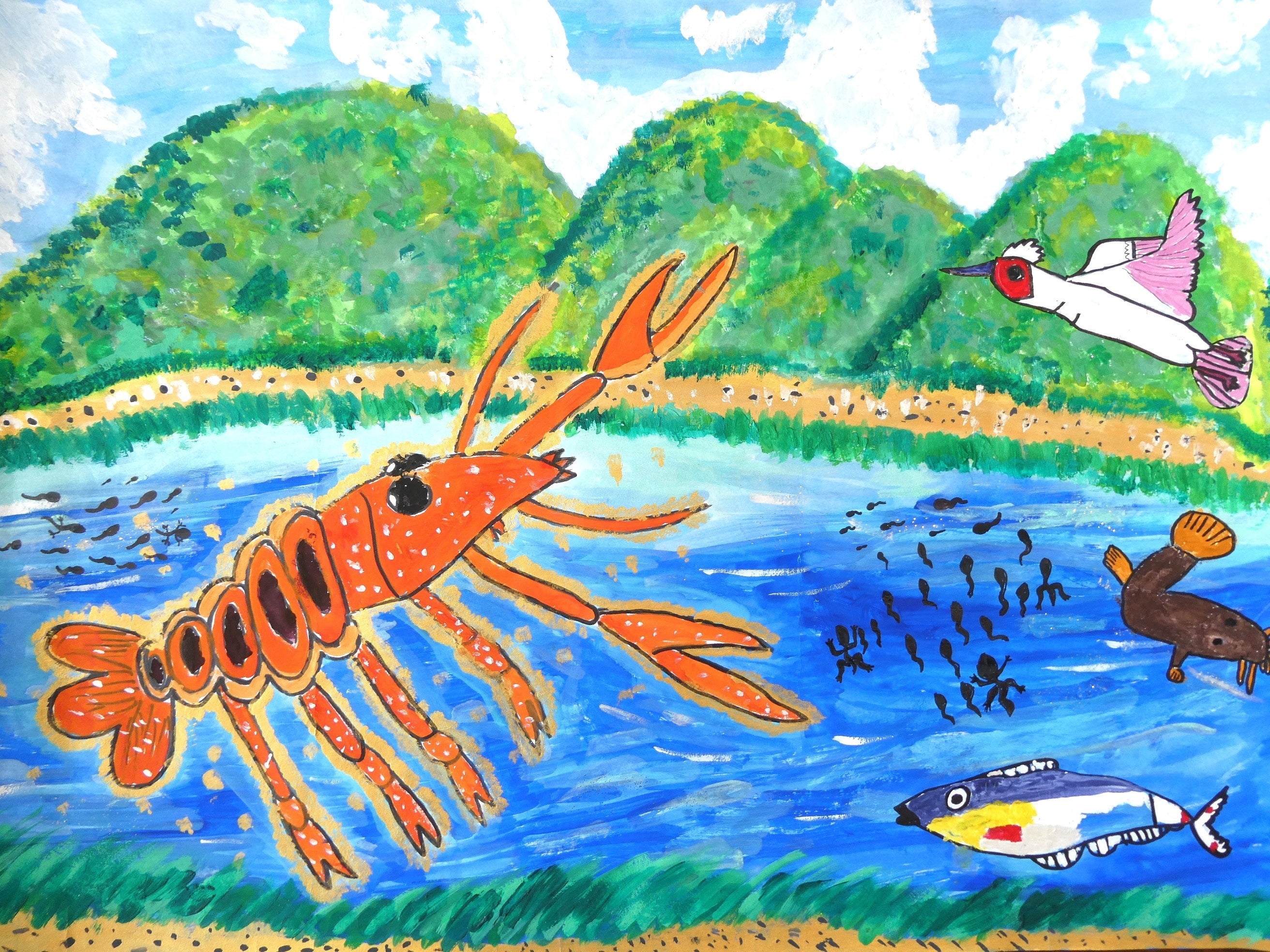 【社長賞】「大切にしたい風景」櫻澤 采穂さん（1年生）