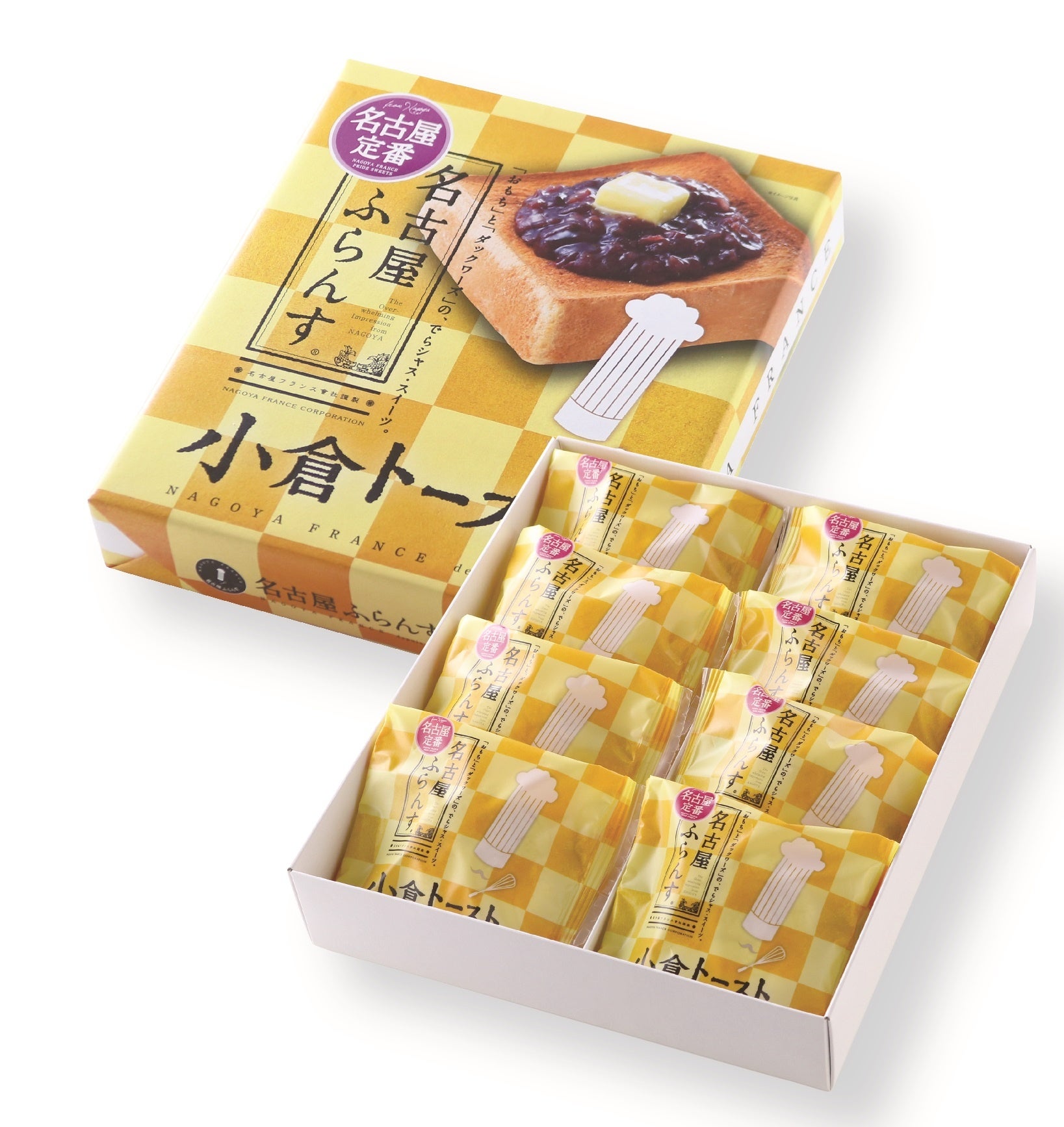 名古屋ふらんす小倉トースト味8個入