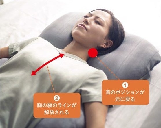 越後ふとんの『脱力まくら MORE FIT』が2月15日（水）よりオンライン