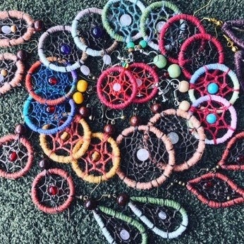 【らくだ工房】ドリームキャッチャーづくり体験