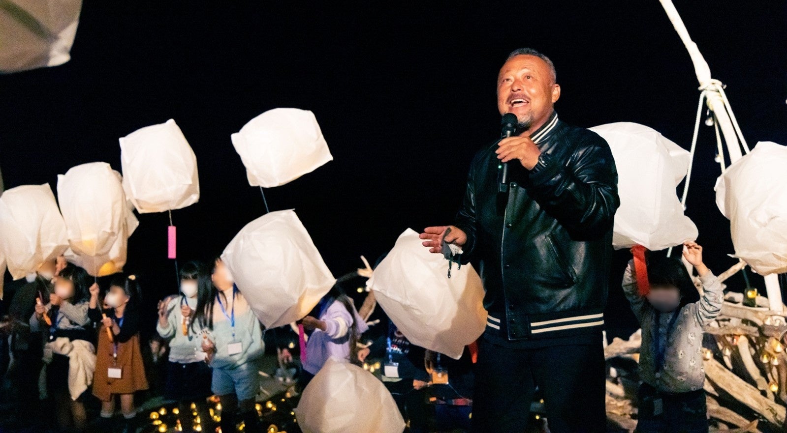 紀伊乃国屋 代表取締役 蛭田憲市による開会の挨拶