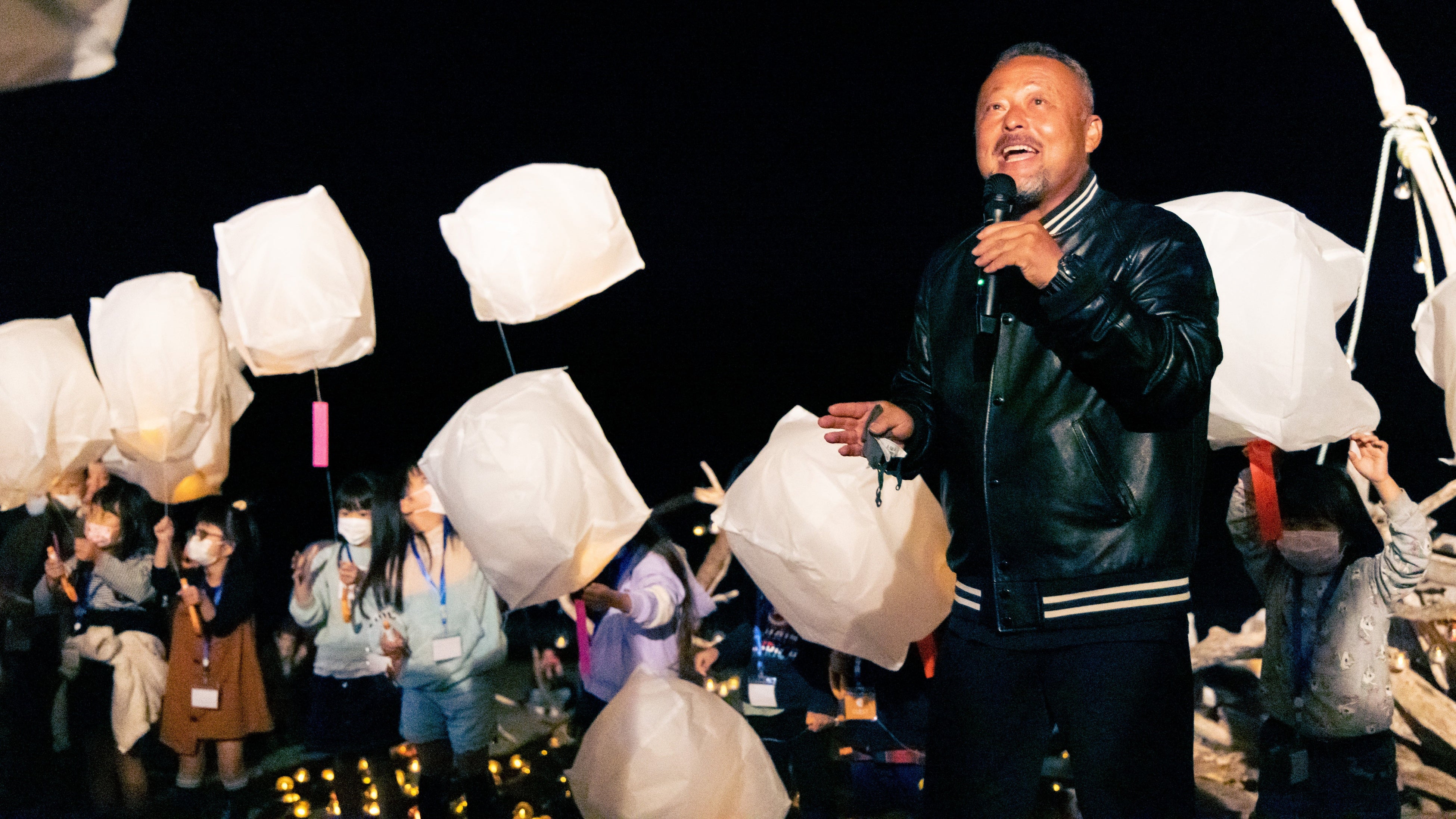 紀伊乃国屋 代表取締役 蛭田憲市による開会の挨拶