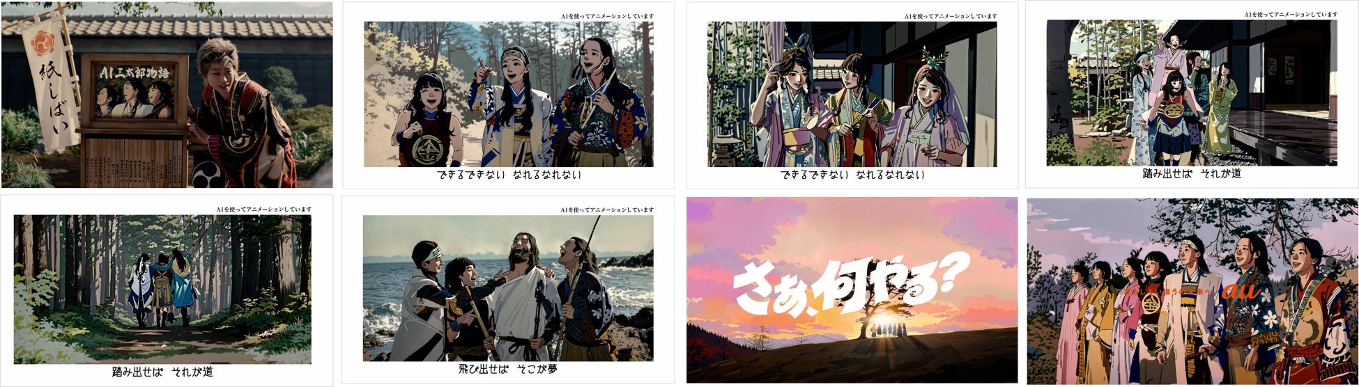 8年ぶりの三太郎CM!AIが歌う「みんながみんな英雄2024」フルバージョンが配信開始 8年ぶりの三太郎CM!AIが歌う「みんながみんな英雄2024」フルバージョンが配信開始