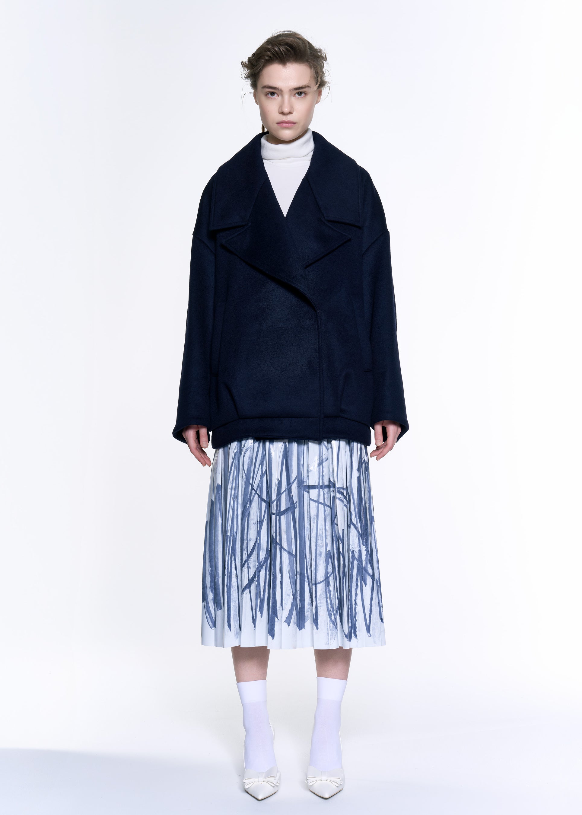 極上のSUPER170's尾州ウールで仕立てる、H.P.FRANCEのオリジナルコート