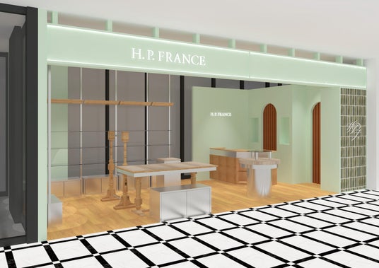 アッシュ・ペー・フランス、神戸三宮に新店舗「H.P.FRANCE ミント神戸店」を2026年5月29日(金)よりオープン アッシュ・ペー・フランス、神戸三宮に新店舗「H.P.FRANCE ミント神戸店」を2026年5月29日(金)よりオープン