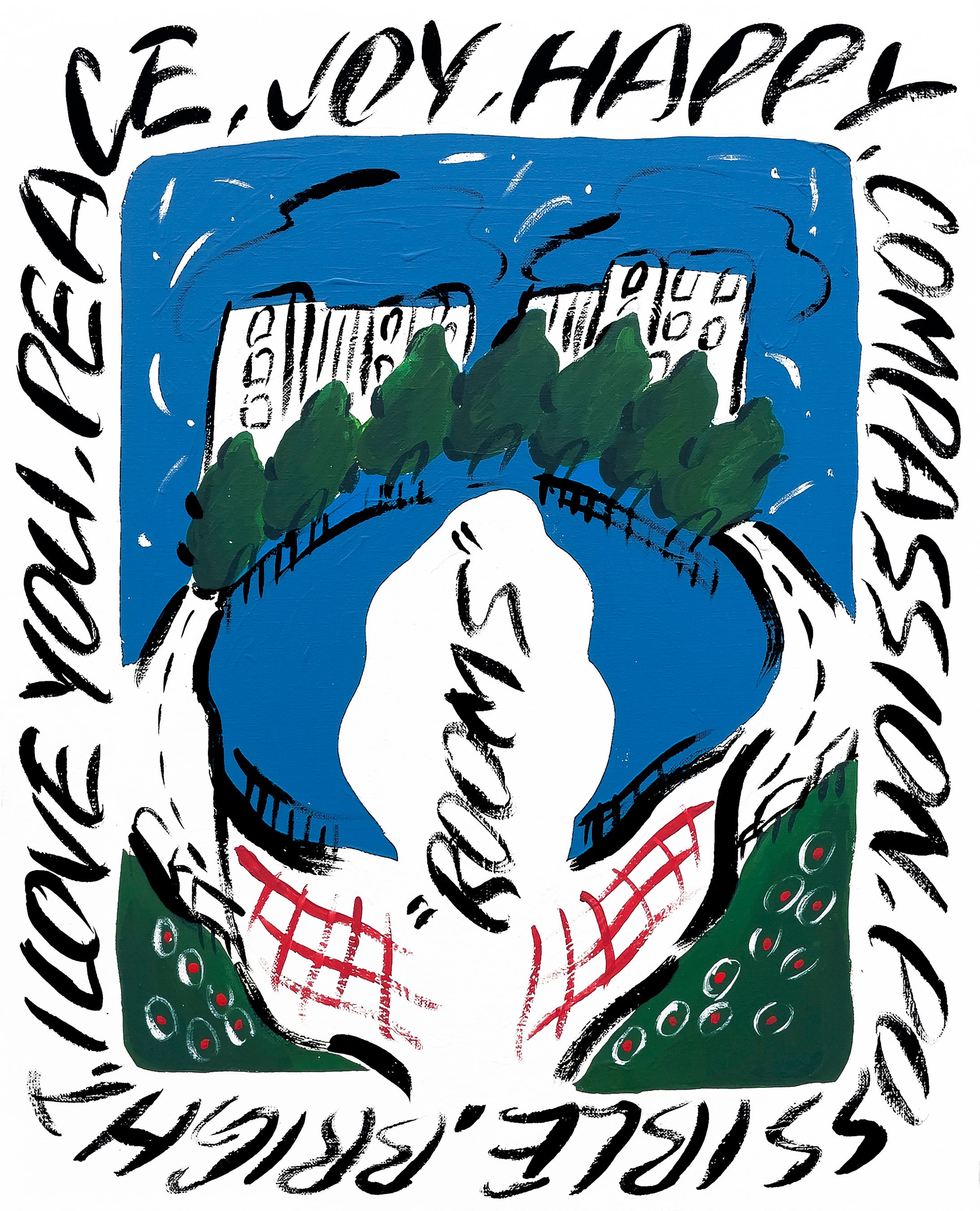 Izumida lee l love you アート作品