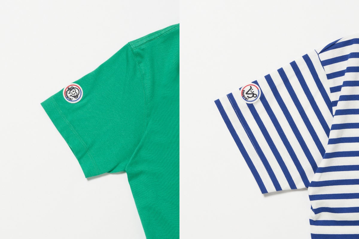 （左）ワッペン「干支シリーズ 申（さる）」、（右）ワッペン「星座シリーズ 山羊（やぎ）」