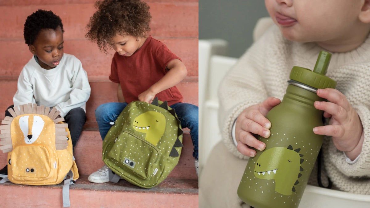 バックパック ¥8,250、ボトル ¥3,960