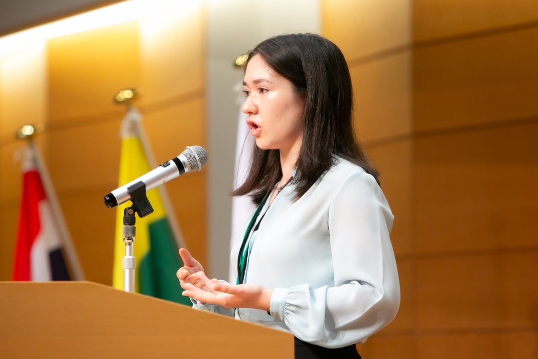 Most Peaceful賞 エミリ・ルクレルクさん