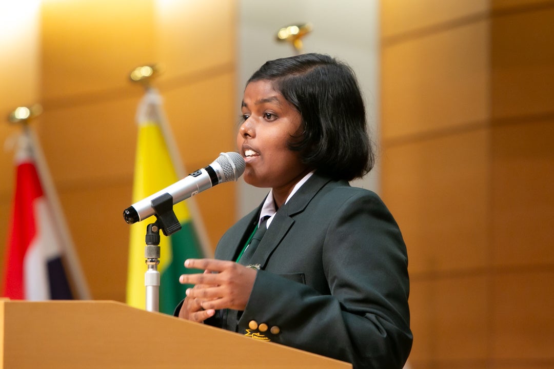 Most Peaceful賞 R.S.カスミラ・ ジャヤウィーラさん