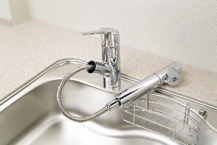 浄水器一体型節湯C1ハンドシャワー水栓