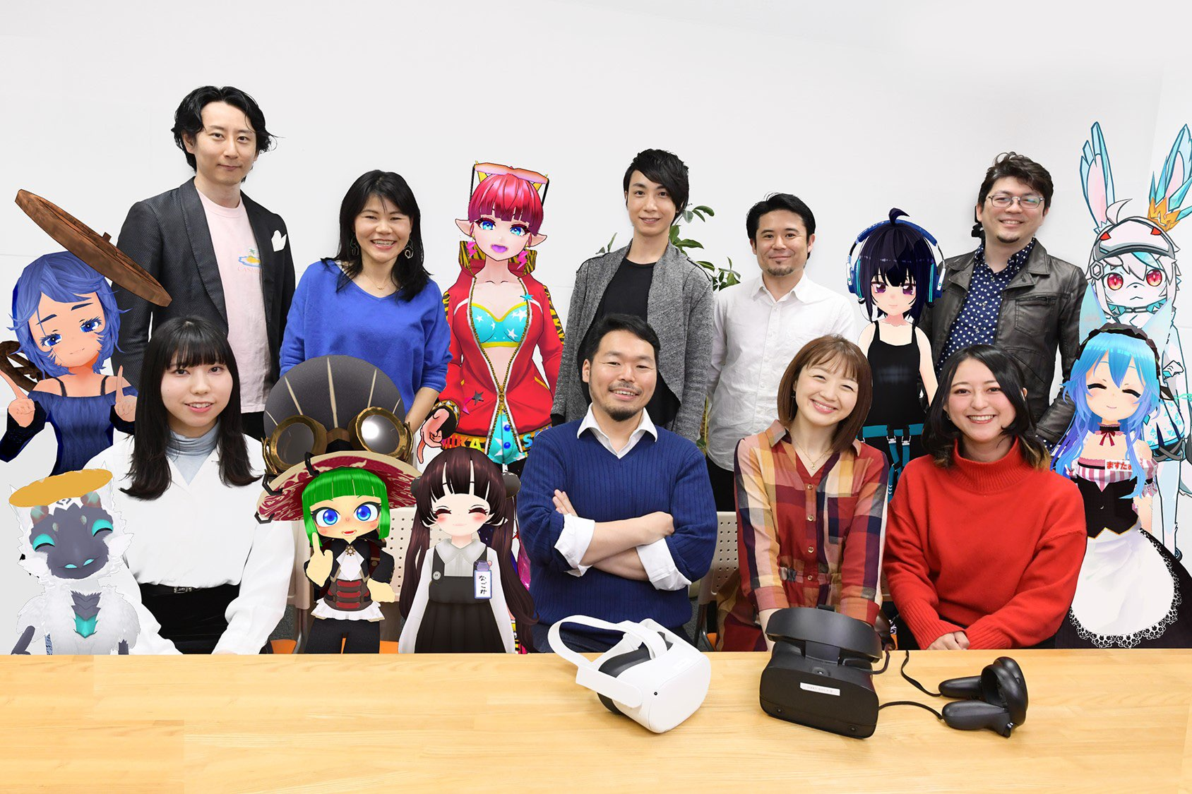 リアルとバーチャルが入り混じるHIKKYのスタッフ陣