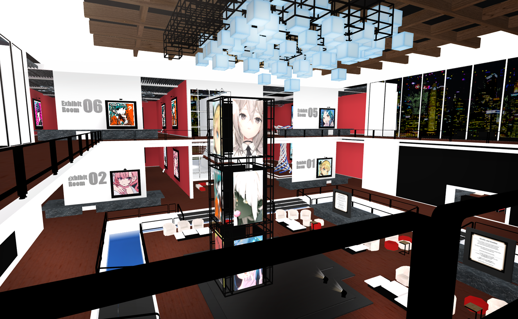 GALLEREAL使用例：ハイクオリティNFT展示会「えぬ展」