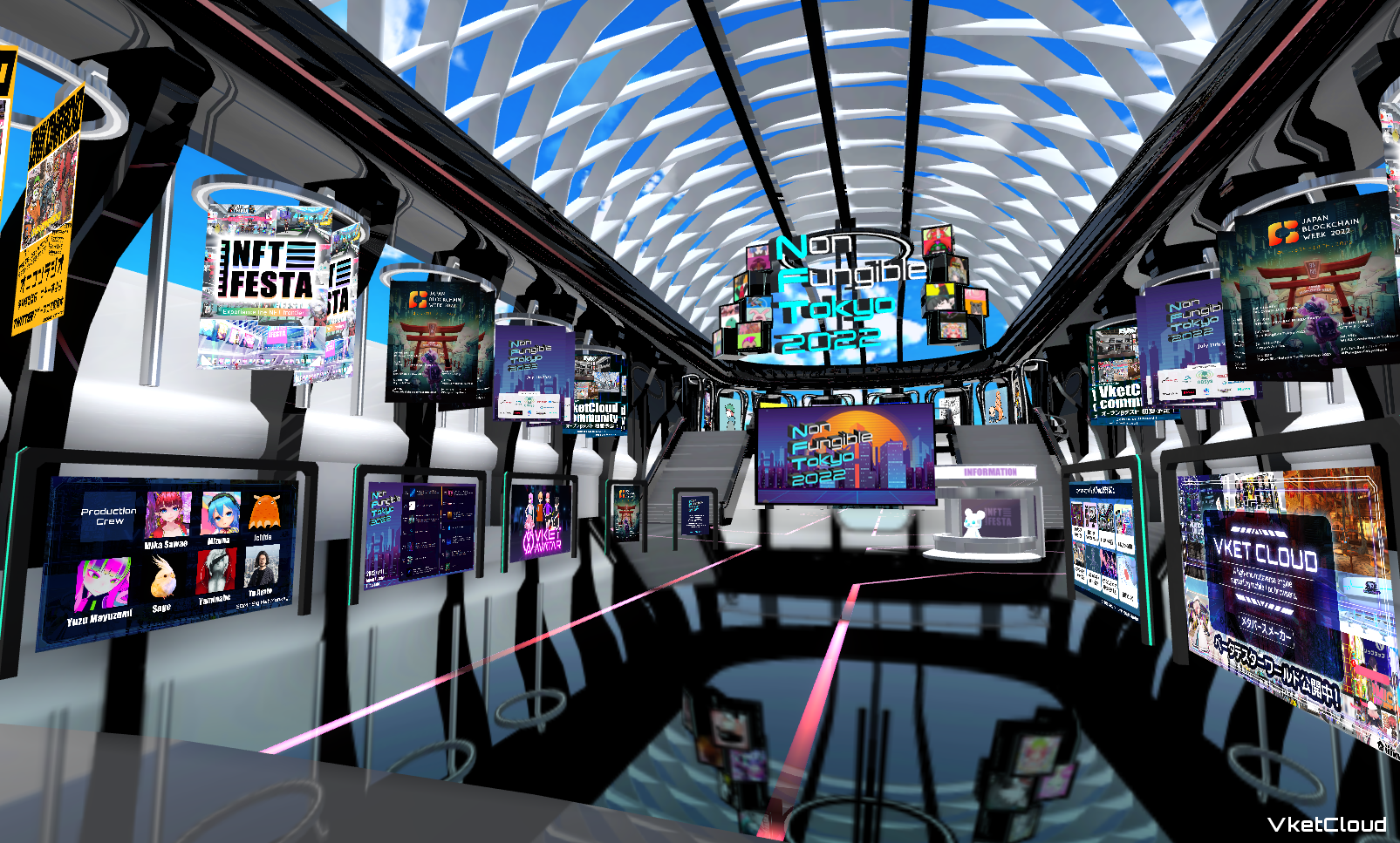 Non Fungible Tokyo 2022メタバース会場