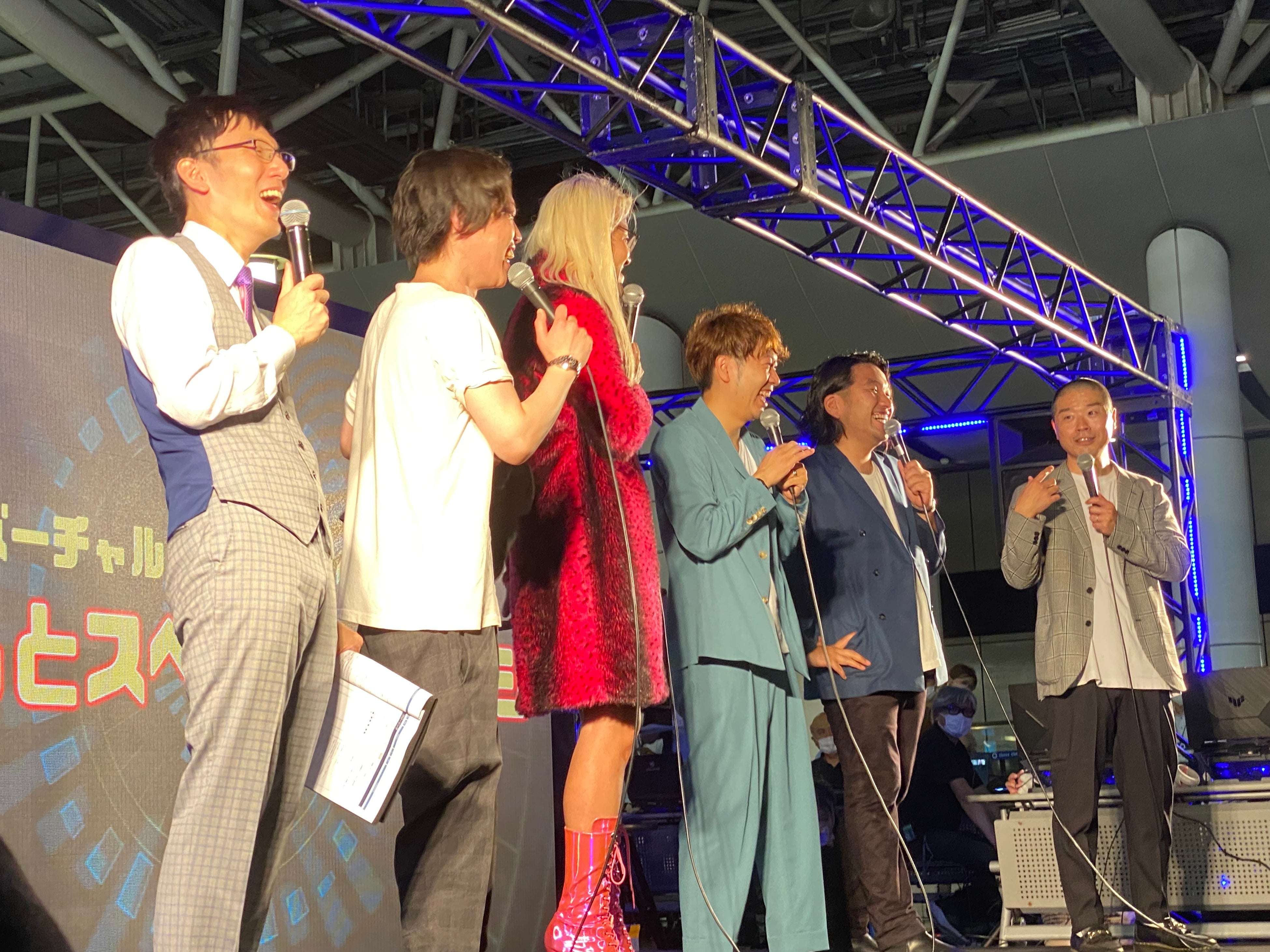 ▲バーチャル大阪駅について語る出演者の皆さん