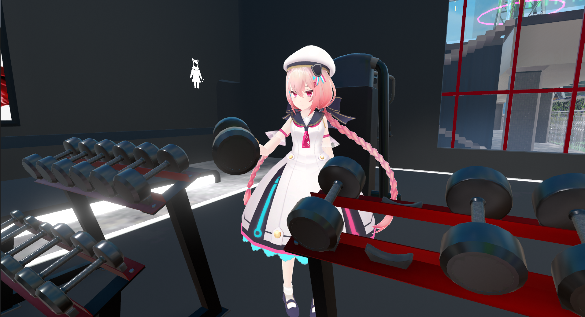 機材に触れて遊ぶことができます