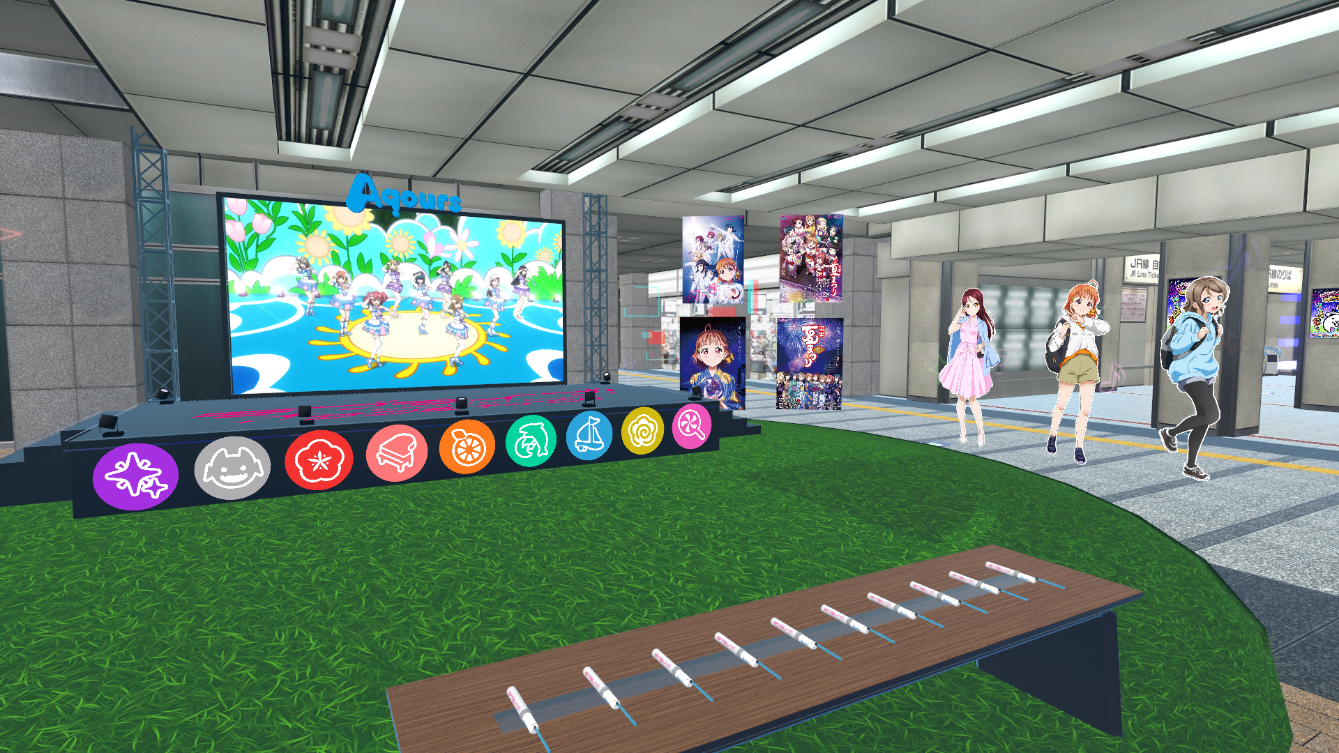 ラブライブコラボブース