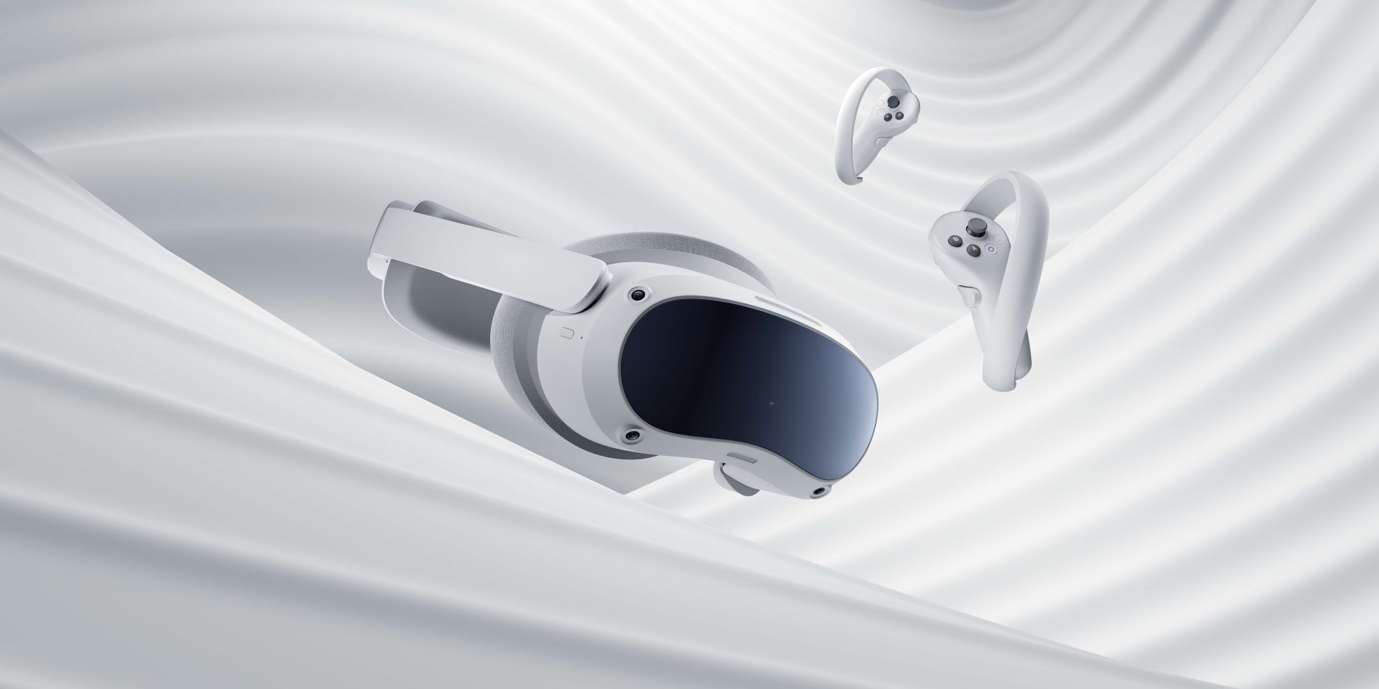 メタバース体験会で使用予定のVR機器 (PICO 4)