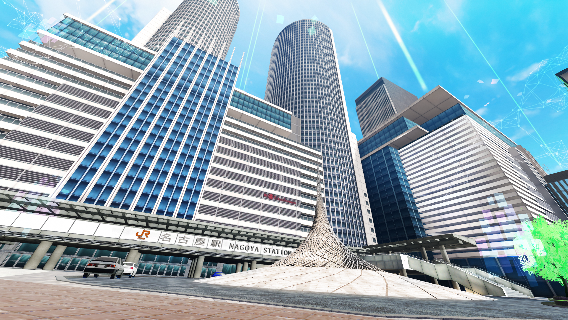 バーチャル名古屋駅外観