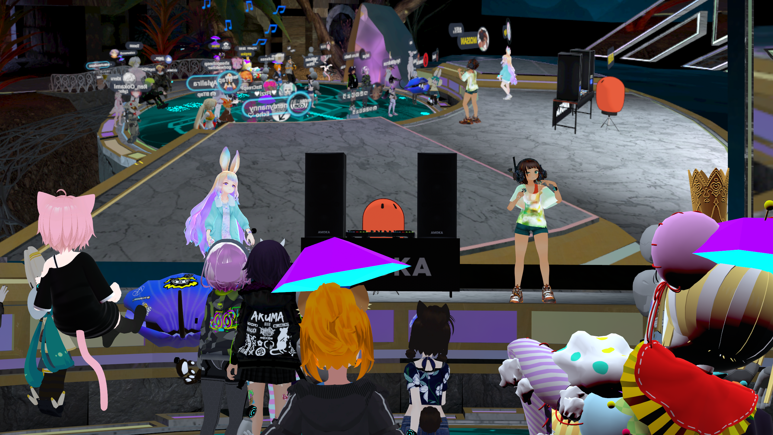 MusicVket 4でのライブイベントの様子