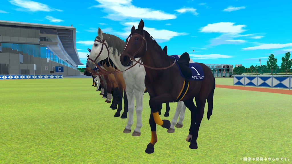 キタサンブラックに騎乗することも可能