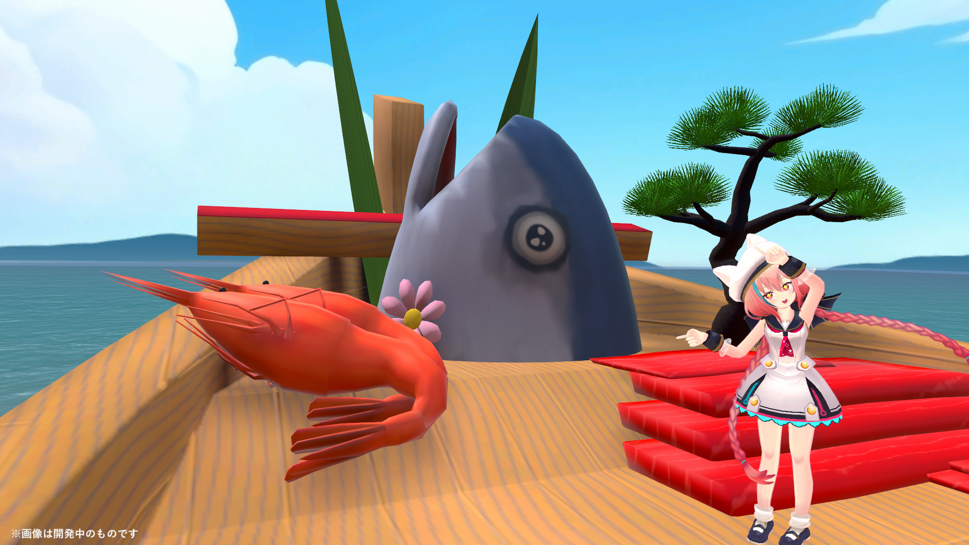 海釣り船の中の様子