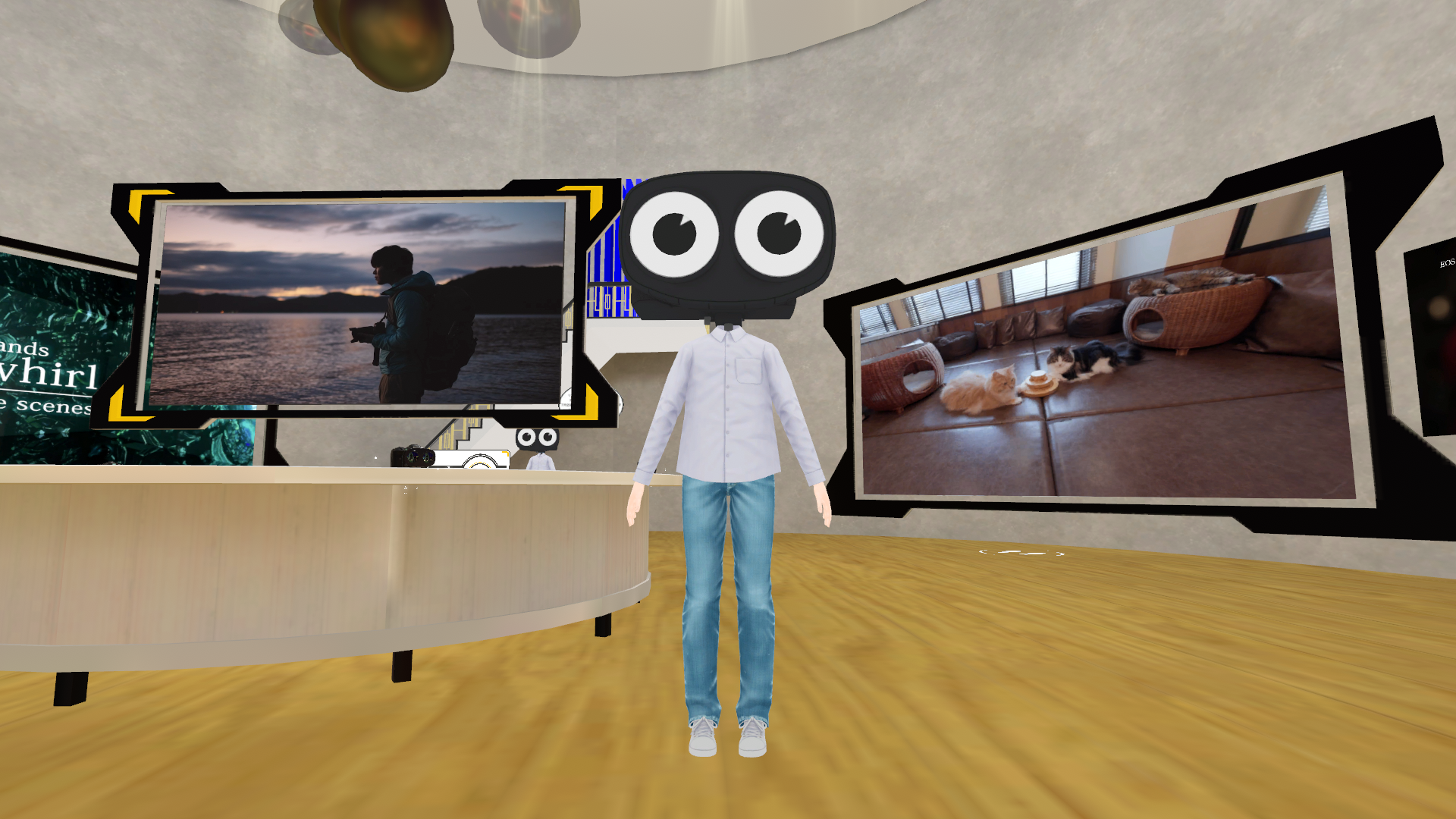 キヤノンマーケティングジャパンスタッフ接客アバター