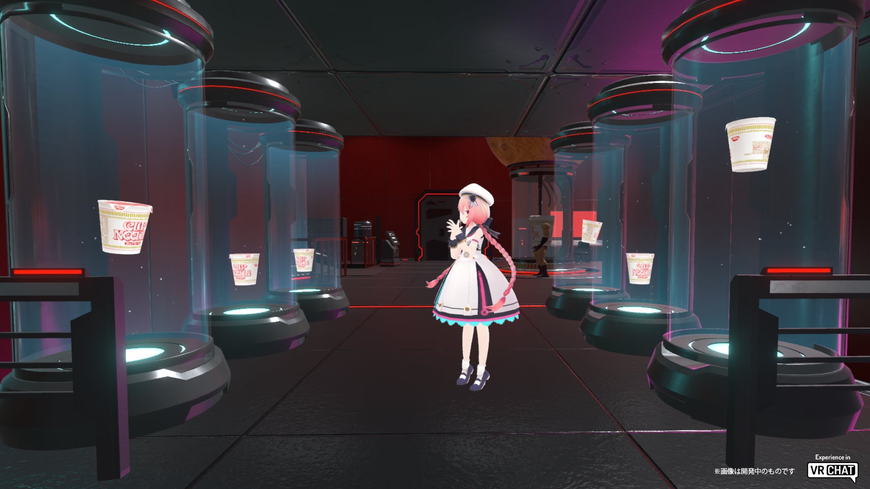 地下研究室の様子